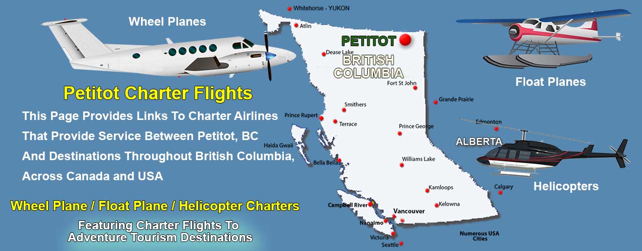 Petitot BC Air Charter Directory